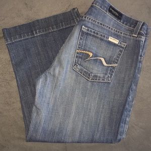 David Kahn Jean Capris Made In the USA Size 6